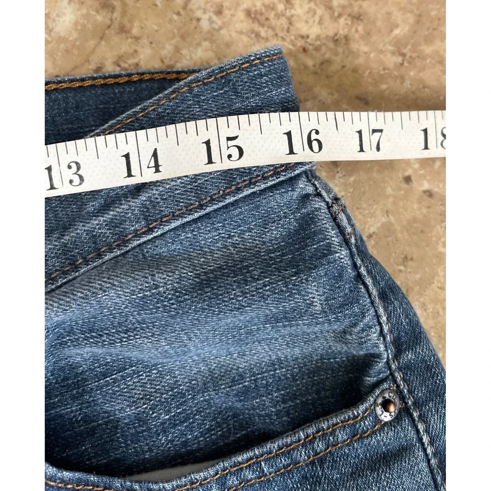 Levis 527 Slim Bootcut Jeans Mens 32x30 Blue Denim Low Rise Medium Wash 527-0491